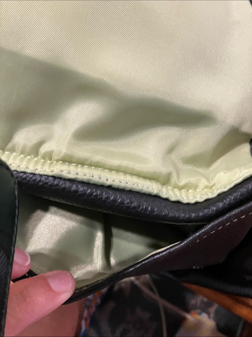 No Brand Large Black Satchel – Black Faux Leather - Picture 6 of 14